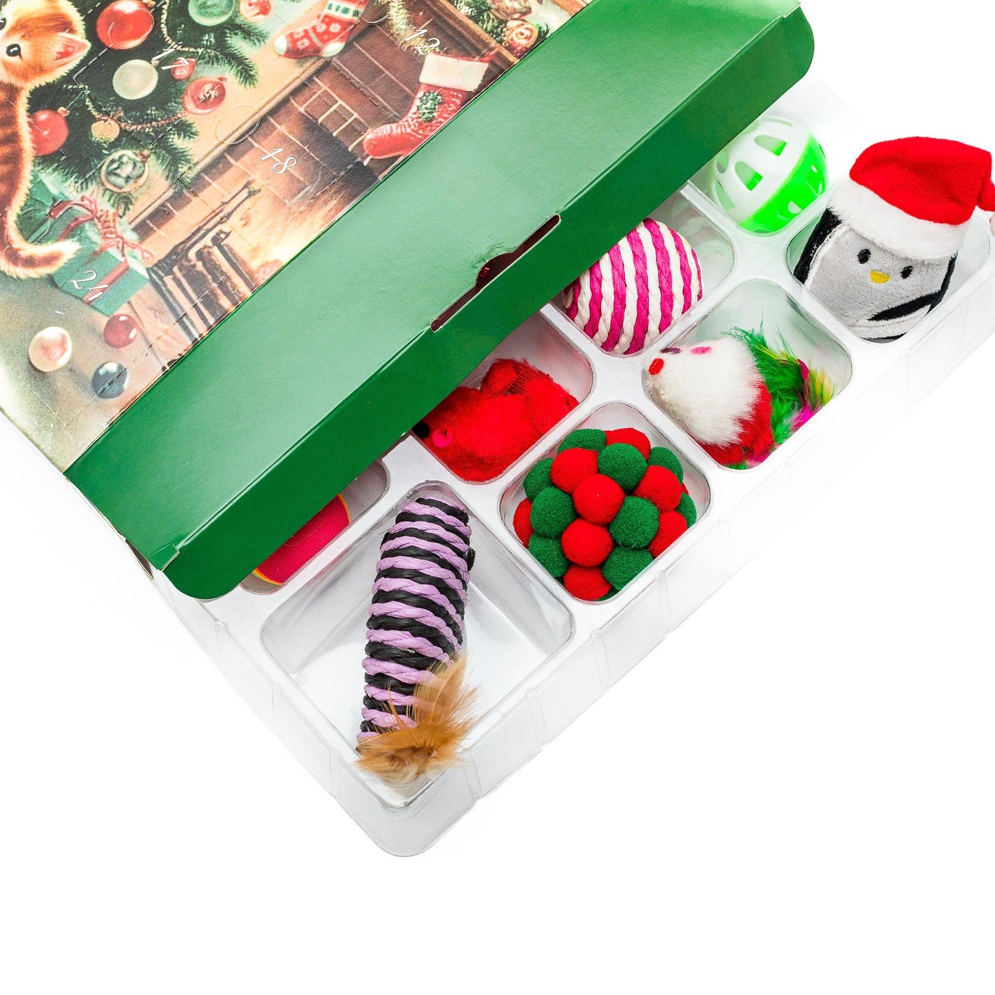Cat Advent Calendar 2025-24 Days of Interactive Fun with 24 Cat Toys