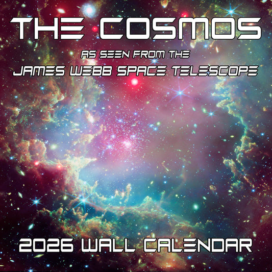 2026 The Cosmos: Images from the James Webb Space Telescope Monthly Wall Calendar - | 12" x 24" | Space Calendar 2025-2026