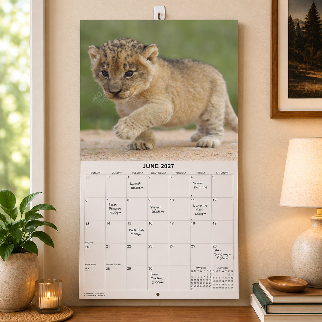 What Size Is a Standard Wall Calendar? Complete Size Guide