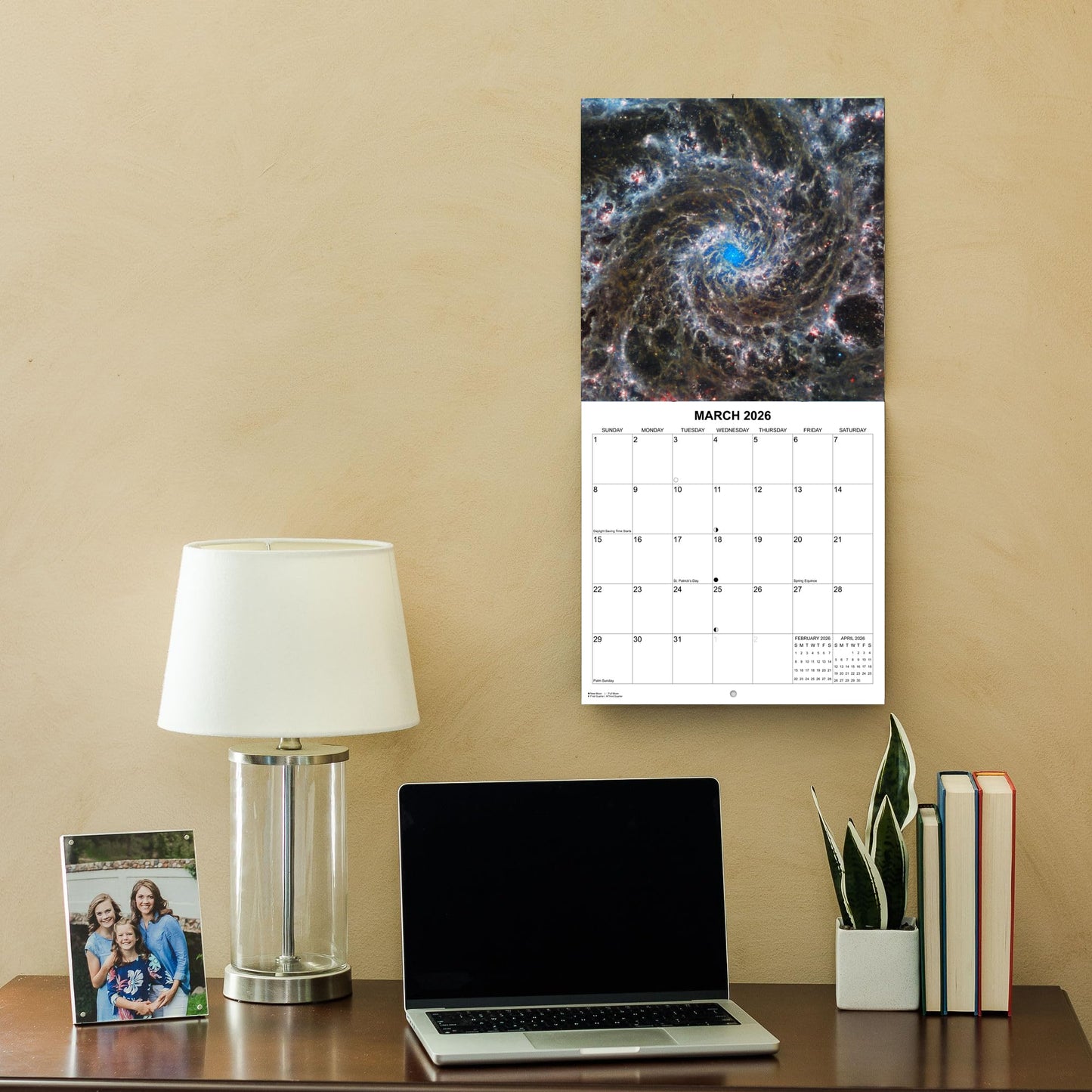 2026 The Cosmos: Images from the James Webb Space Telescope Monthly Wall Calendar - | 12" x 24" | Space Calendar 2025-2026