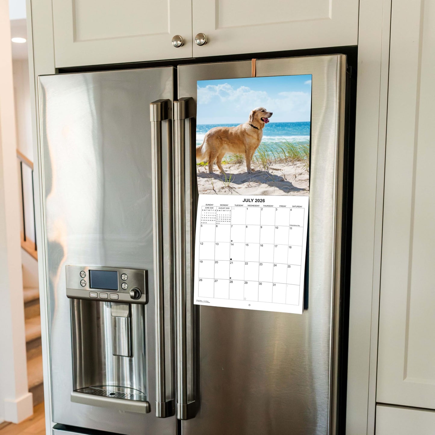 2026 Golden Retrievers Wall Calendar