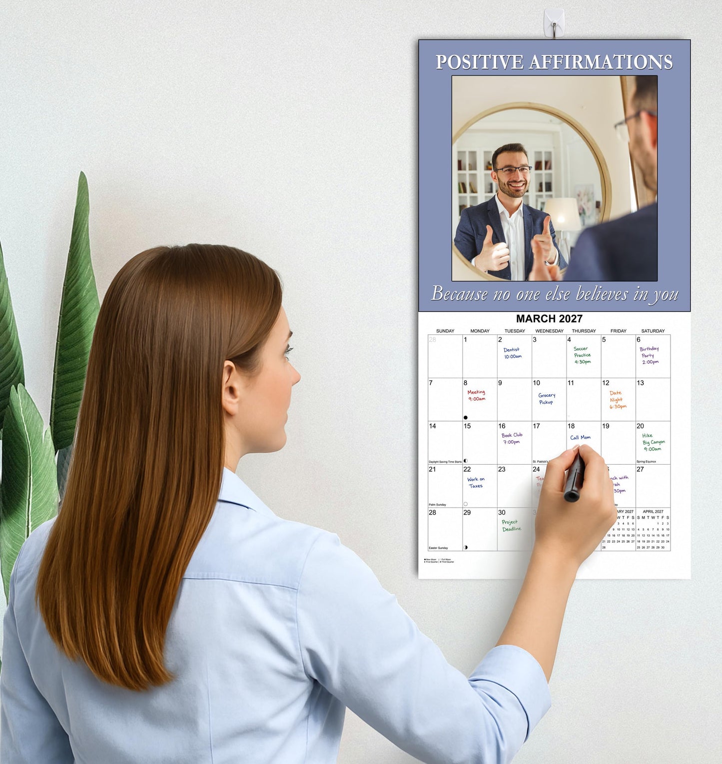 2027 Demotivational Calendar for the Disgruntled Employee White Elephant Monthly Wall Calendar - Funny Gag Gift | Demotivational Calendar 2026-2027