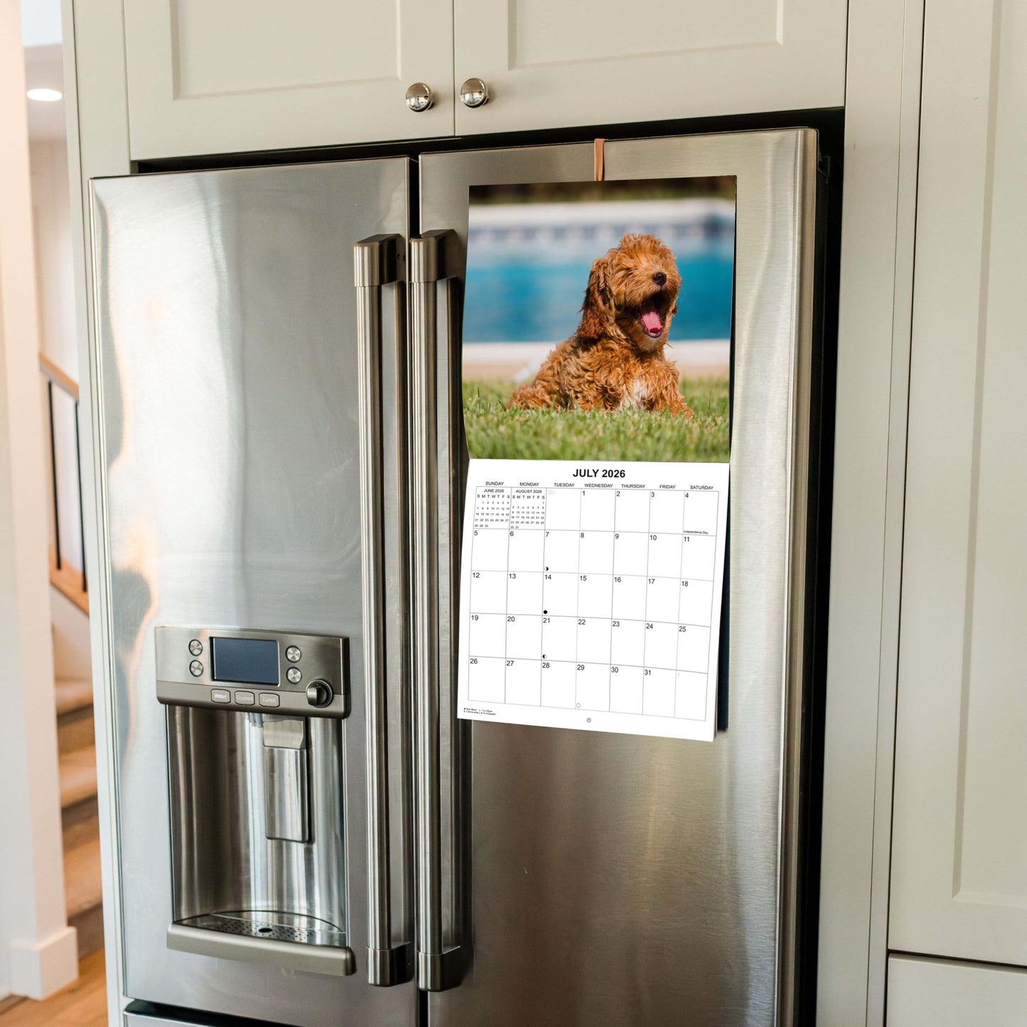 2026 Goldendoodles Monthly Wall Calendar | 12" x 24" | Dogs Calendar September 2025- December 2026