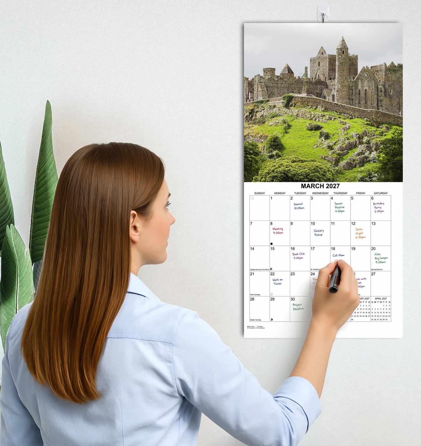 2027 Ireland Landscapes Monthly Wall Calendar | Travel Calendar 2026-2027