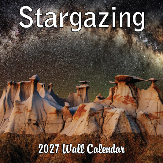 2027 Stargazing Monthly Wall Calendar